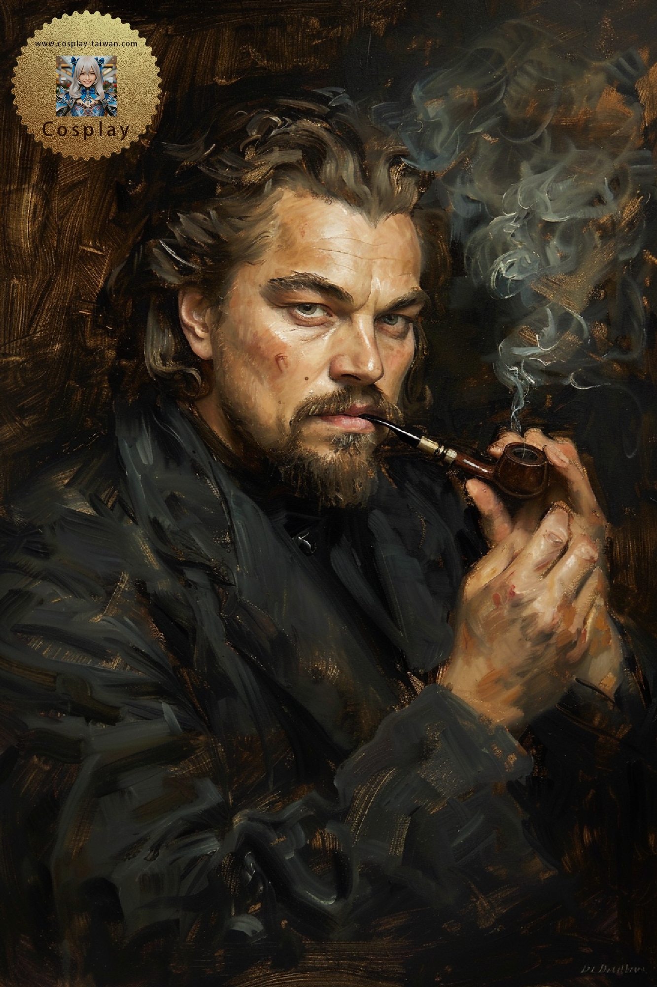 leonchou1968_Paint_an_oil_painting_of_Leonardo_DiCaprio_smoking_04c56190-4704-45e4-be7a-ee694d522af7.png