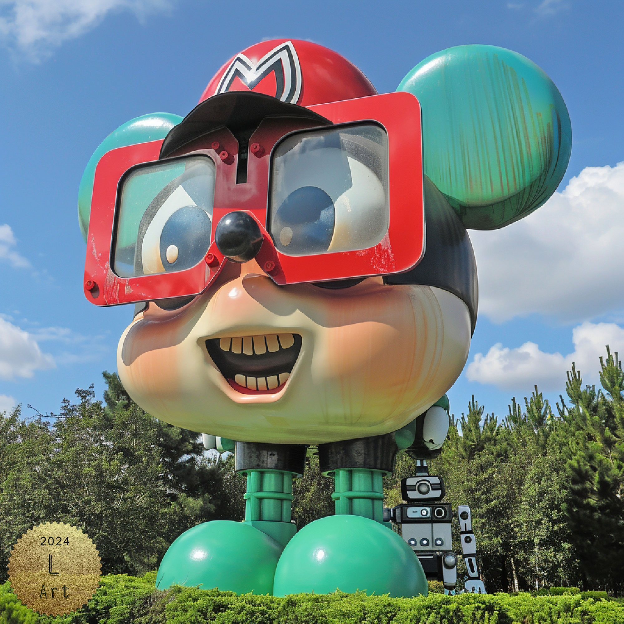 leonchou1968_A_whimsical_park_scene_featuring_a_large_cartoonis_2ca5af20-c4b9-476e-b616-f524c645e3a9.jpg