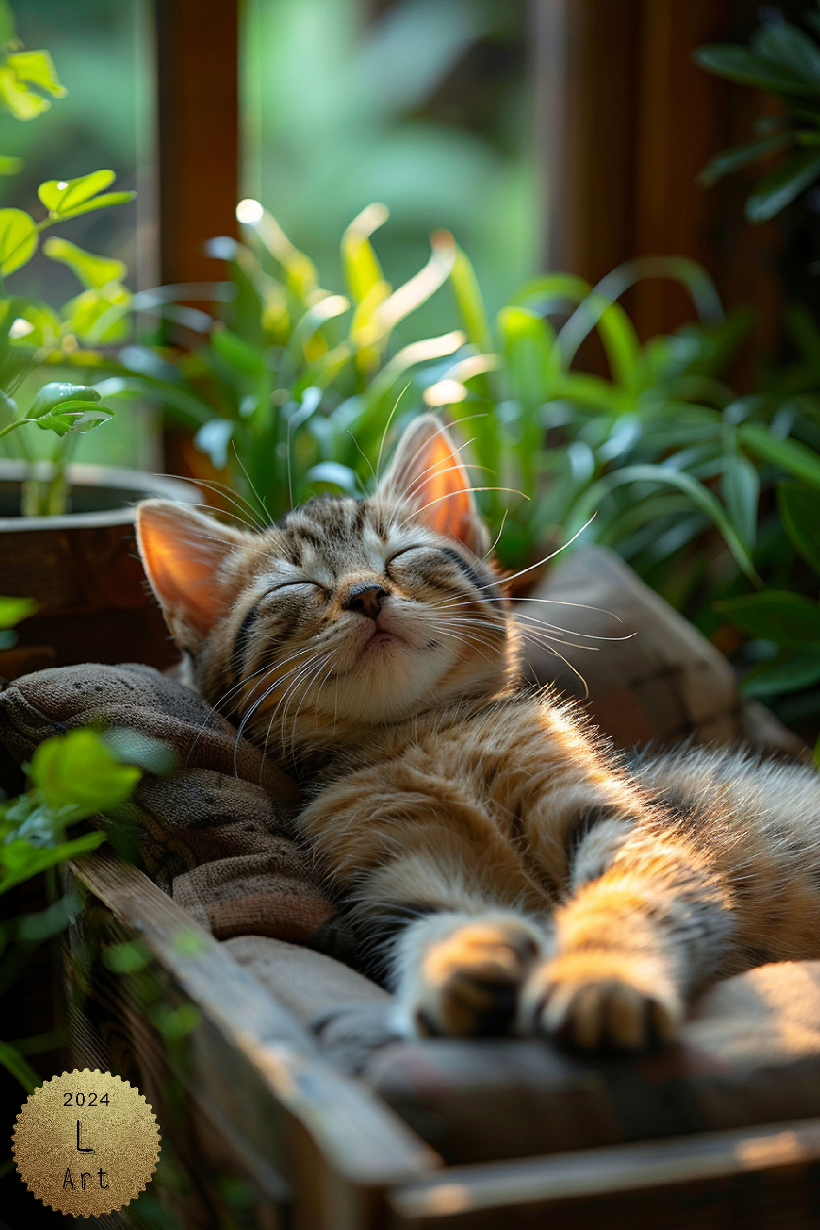 leonchou1968_Disperse_plants_are_in_the_foreground_A_cute_baby__d0dbdd53-cfcb-4057-ab8a-3612f130858f.jpg